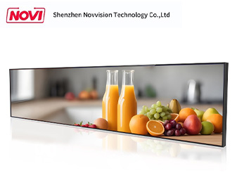 58.5inch LCD stretch bar shelf edge display